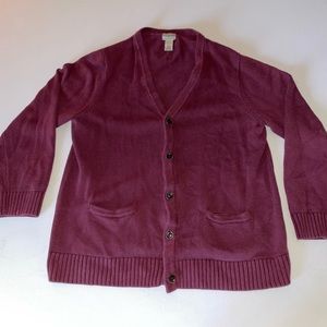 LL Bean cardigan